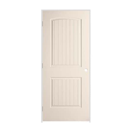 Trimlite Molded Door 18" x 80", Primed White, Fiberboard 1668MHCSANRH26D6916